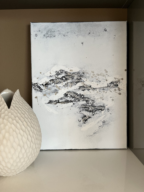 Obraz SILVER RAIN vel 40 x 30 cm — foto 1