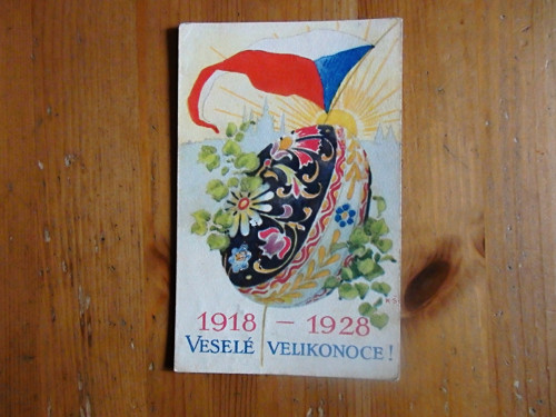 Velikonoce 1918 - 1928 - pohlednice — foto 1