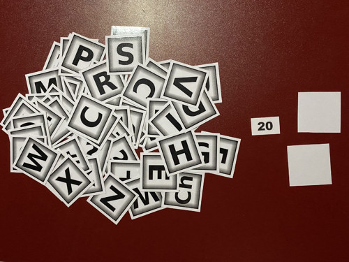 Pexeso vel.L č.20 - abeceda (64kousků)