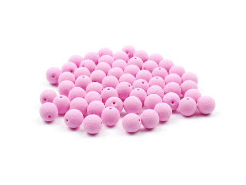 Korálky Estrela BONDELI 6 mm Soft Magenta - 10 ks