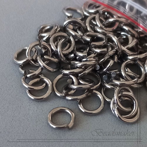 Kroužek z nerezové oceli, 8 mm, 10 ks