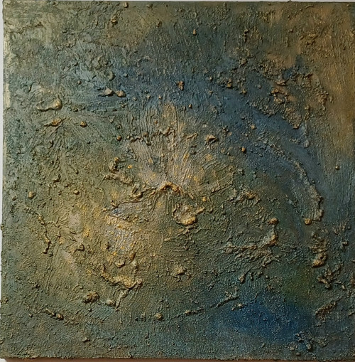 Noční démanty s 3D efektem rozměr 66x66x cm