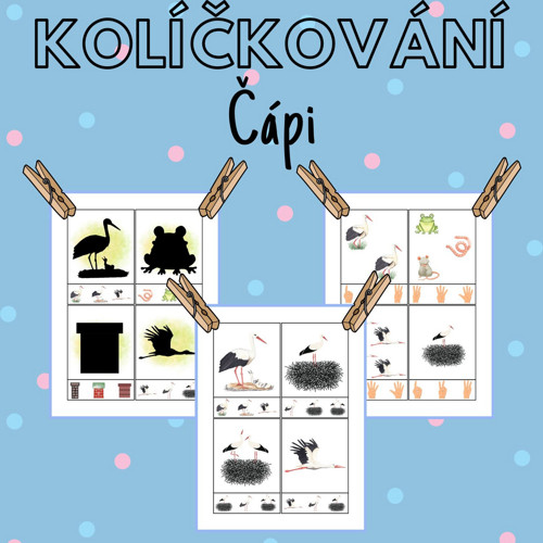 Čápi, kolíčkování — foto 1