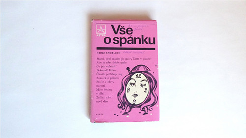 A682_ Vše o spánku, Knobloch, 1975, retro