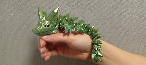 Mládě Krystalového Draka - 22 cm - 3D Tisk