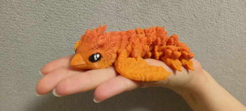 Mládě Bájného Fénixe - 13 cm - 3D tisk — foto 1