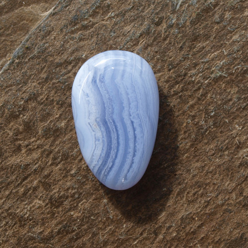 Chalcedon krajkový AAA, placka — foto 1