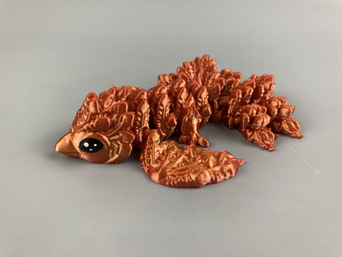 Mládě Fénixe - ohnivá, 13cm, 3D tisk — foto 1