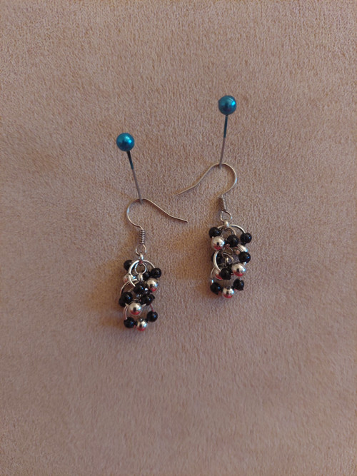 Black & Silver Beads II