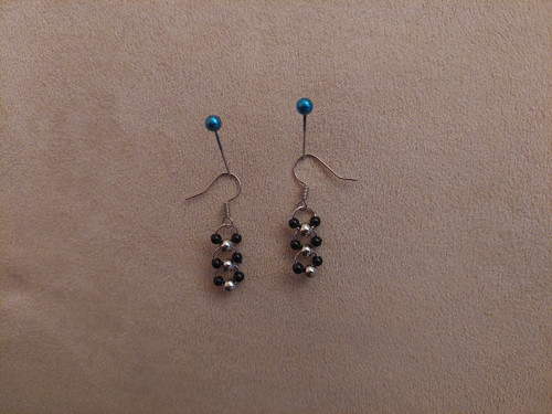 Black & Silver Beads V