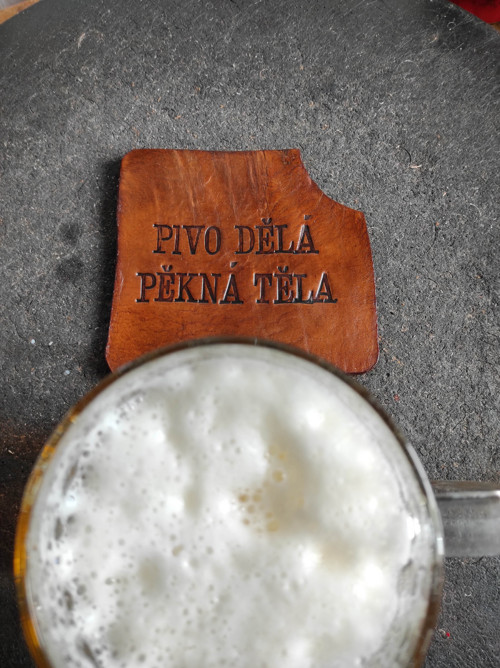 Podtácek - pivo 1.