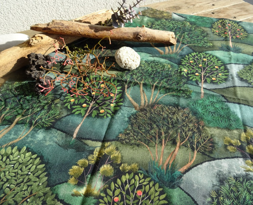 Stromový ... středový ubrus 65 x 65