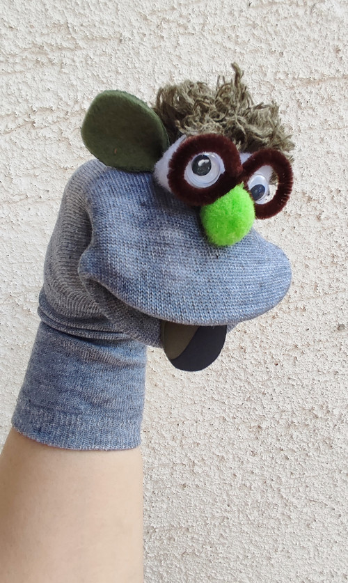 Maňásek ponožkáček . č.2800/F