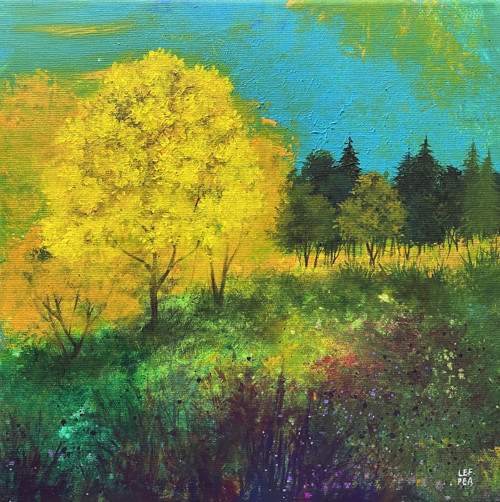 Sluncem zalité- 30x30cm — foto 1