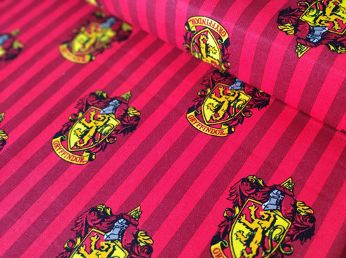 Bavlnená látka Harry Potter - Gryffindor