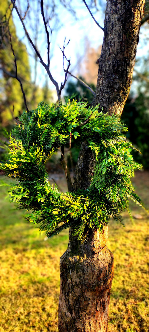 Natural jarně velikonoční věnec Zelenáč 45/50 cm