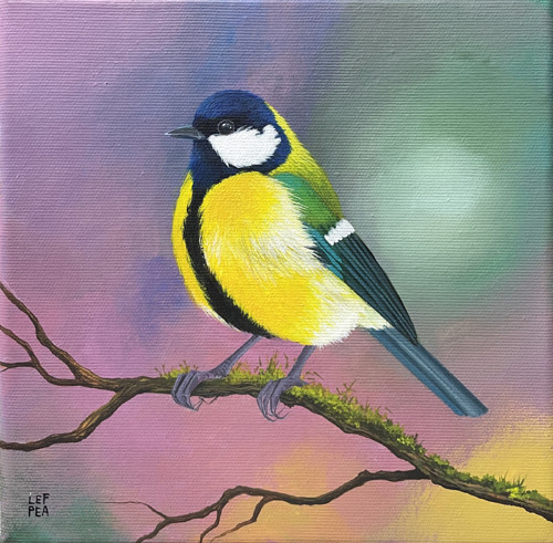 Modřinka - 20x20cm — foto 1