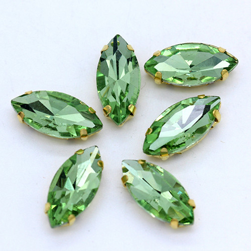 Naveta barva - grass green - 9x18mm — foto 1