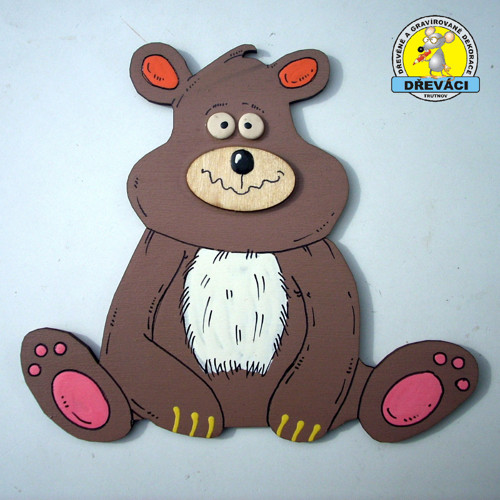 Strašlivý Medvěd hnědý (Ursus arctos)... D2147
