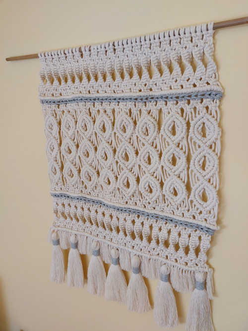 Macramé nástěnná dekorace
