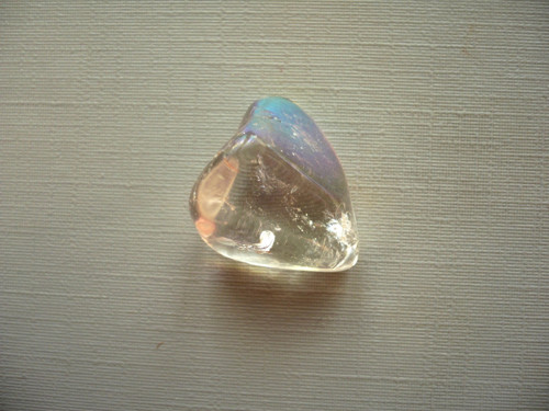 Troml. – křišťál aqua-aura 21 mm, č.37