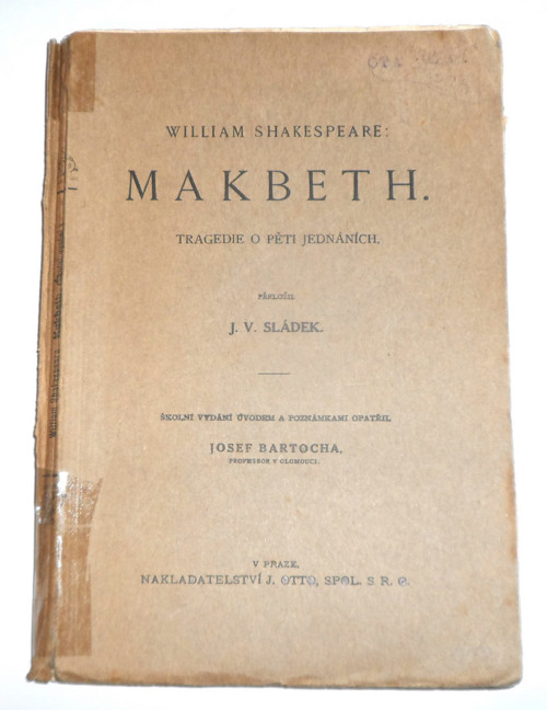 William Shakespeare: MAKBETH, 1916