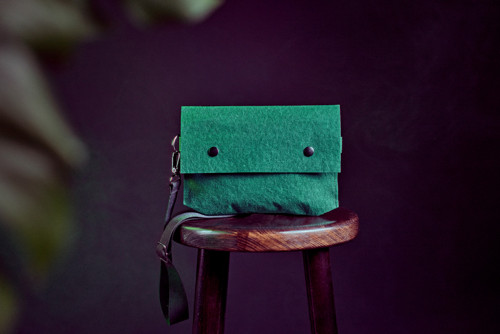 Papírová crossbody // green