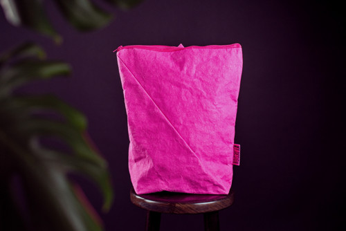 Papírový batoh symetric simple // fuchsie