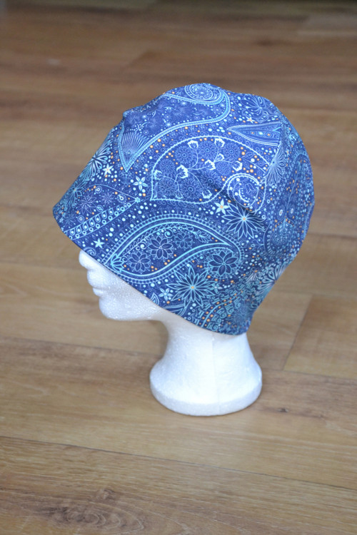 Kulatá čepice "ornamenty" vel. 55-57cm