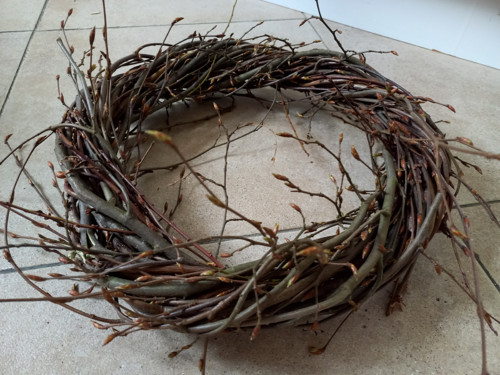 Věnec z proutí průměr cca 35 cm — foto 1