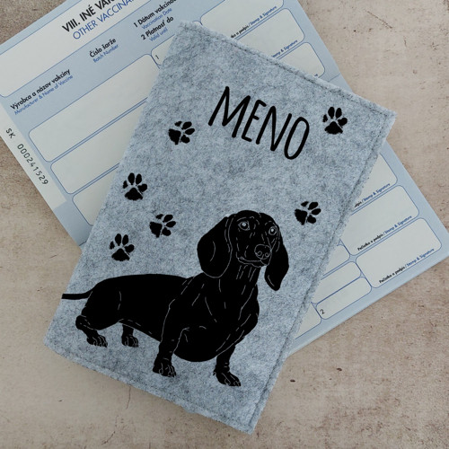 Obal na petpass Jezevčík — foto 1