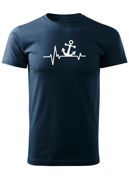 Pánské tričko "Anchor Heartbeat"