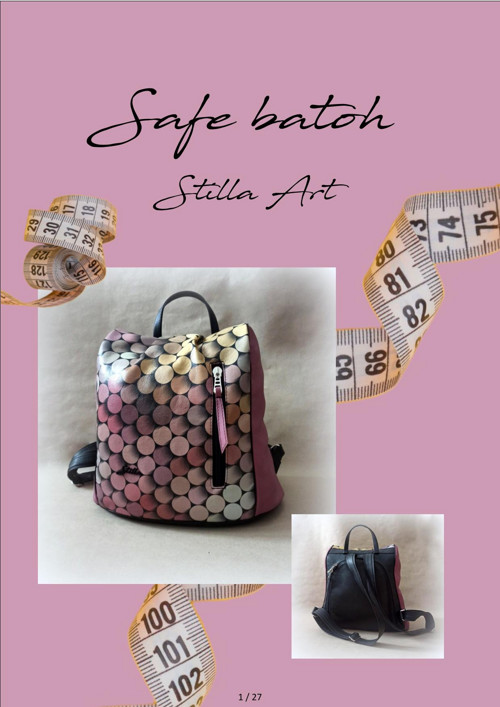 Safe bezpečný batoh – fotonávod PDF — foto 1