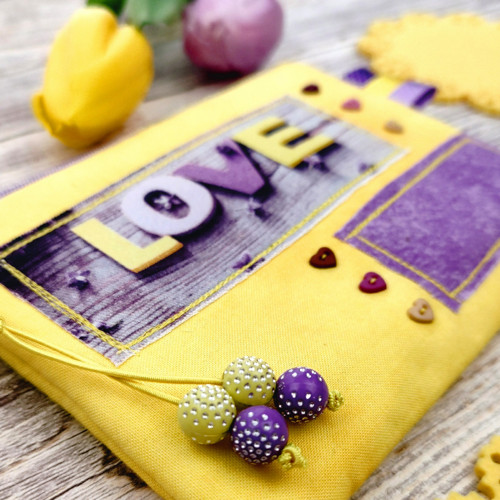 Taštička - Love violet