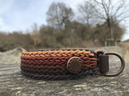 Designový paracord obojek mini