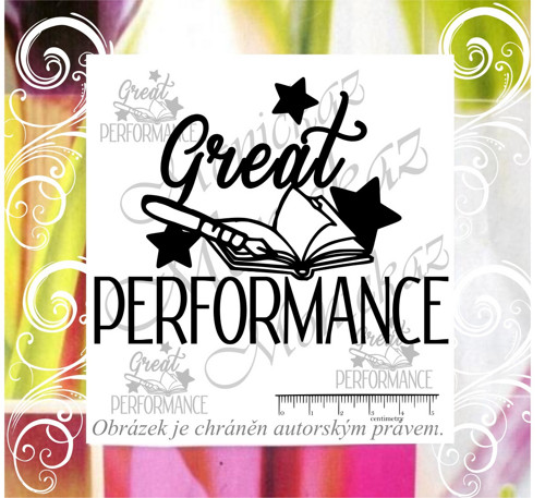 AJ Great performance 1185. Razítko. — foto 1