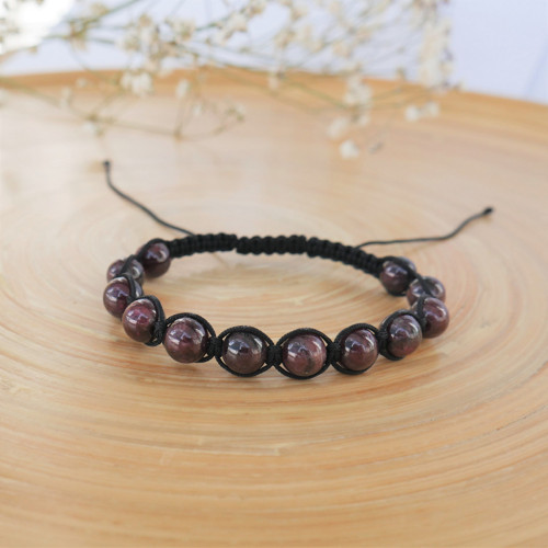 Shamballa náramek S6 // granát