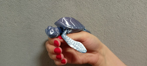 Flexi Veselá Želvička - 10 cm - 3D tisk — foto 1