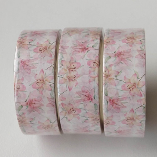 Washi pásky. Lilie — foto 1