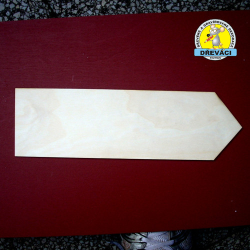 ŠIPKA - SMĚROVKA 30 x 9 cm čistá KV0229 A