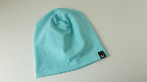 Jednoduchá čepice * Aquamarine — foto 1