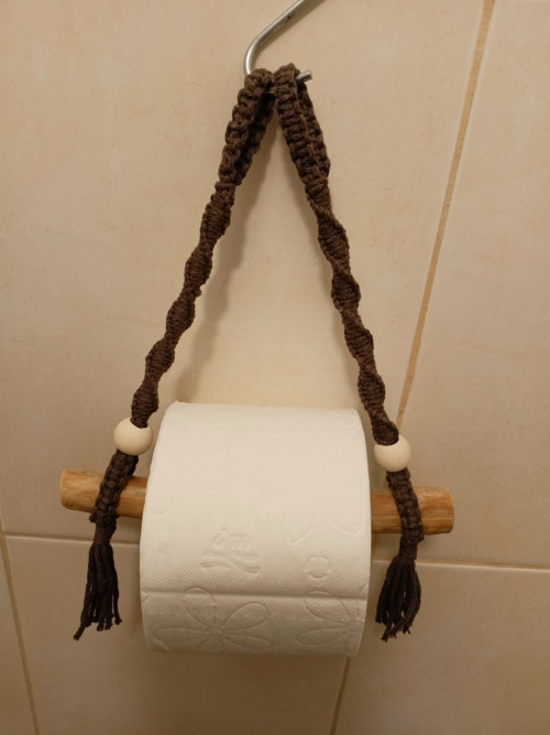 Závěs na toaletní papír "Chatař-chalupář"