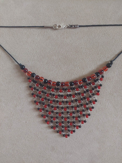 Black & Red Necklace