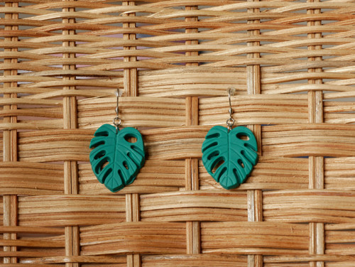Náušnice monstera — foto 1