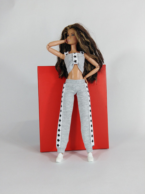 Barbie sportovní kalhoty č-3
