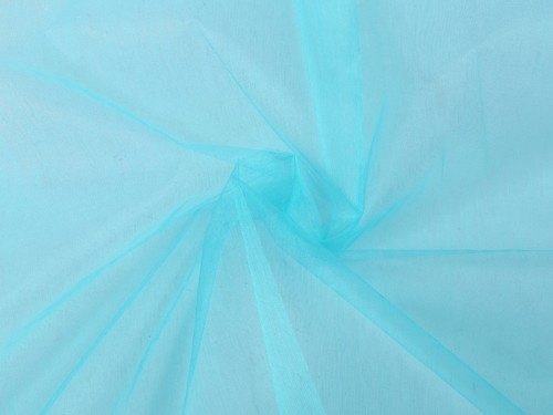 Organza šíře 150 cm (50cm) - tyrkysová