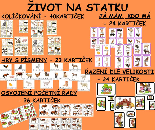 Život Na Statku - Aktivity K Zalaminování