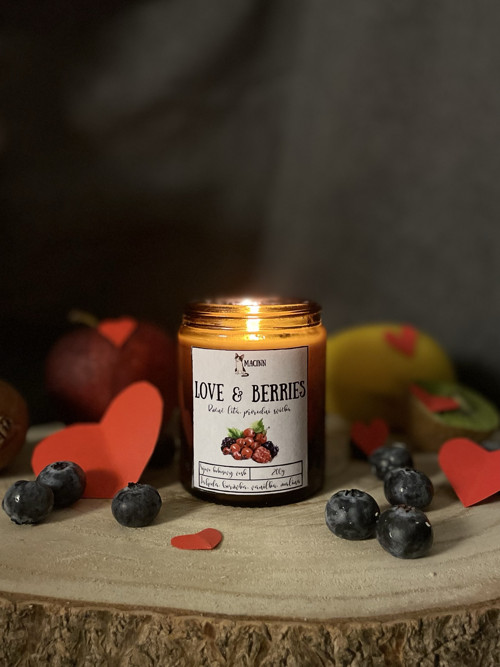 Svíčka LOVE & BERRIES