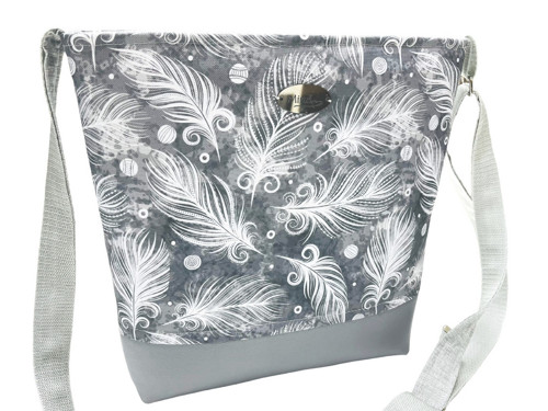 Crossbody - kabelka - V peří