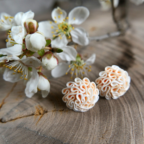 Náušnice Light peach